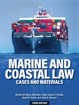 cover image of Marine and Coastal Law